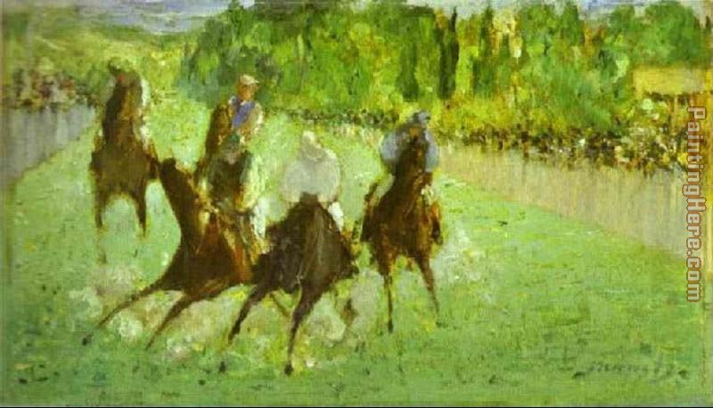 Edouard Manet At The Races